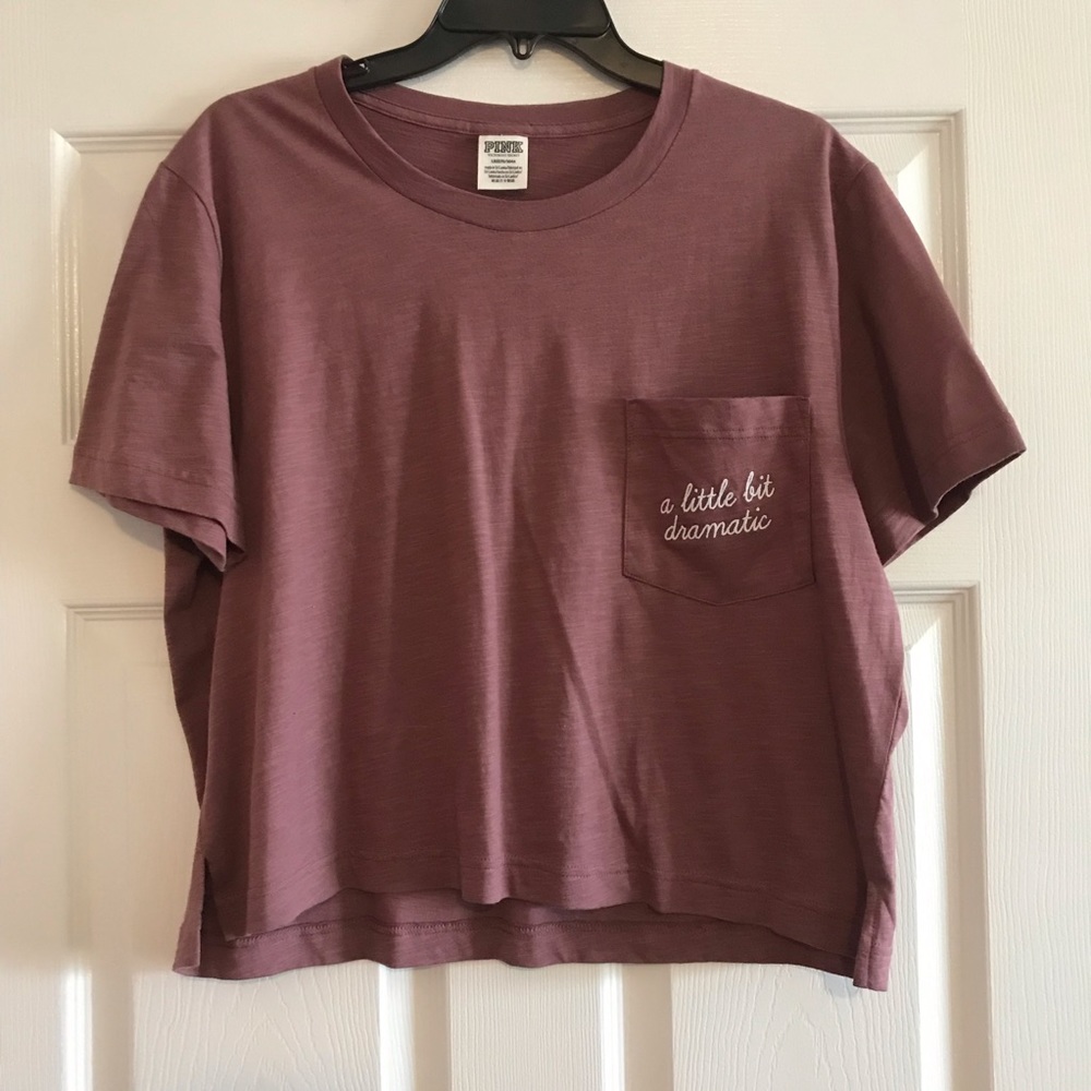 Victoria’s Secret Pink Cropped Tee